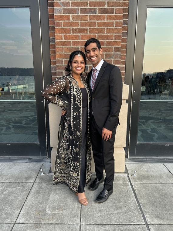 At a friend’s wedding on Lake Washington in Seattle